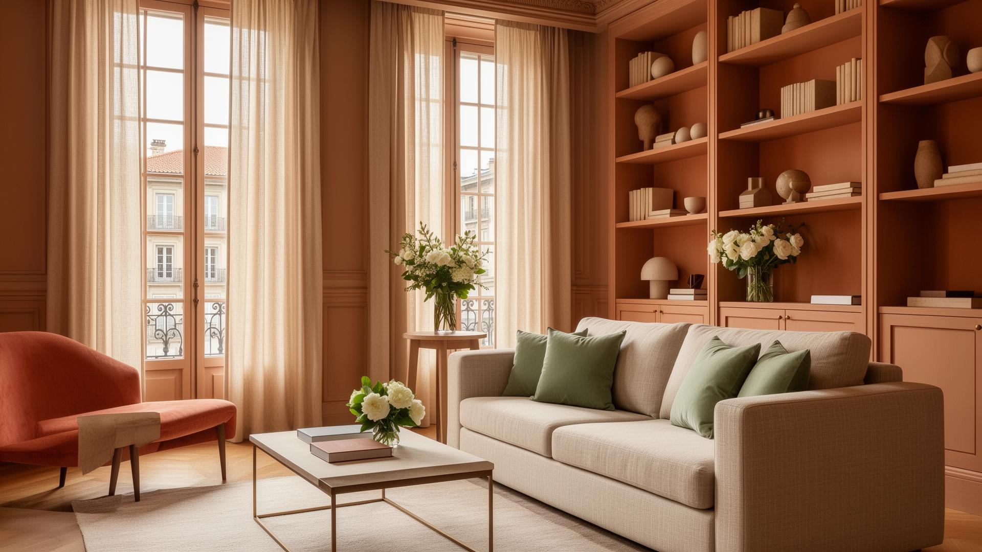 Interior elegante de hogar en Bilbao